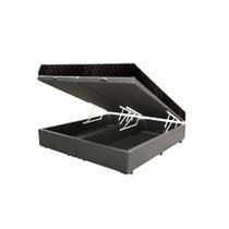 Cama Box Baú Queen Colchão Aylla Espuma D33 Acolchões + Box Sintético 67x158x198 Cama Box Baú Queen Colchão Aylla Espuma D33 Acolchões + Box Sintético 67x158x198