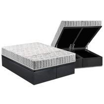 Cama Box Baú Queen: Colchão Espuma Anjos D33 Orthosono + Base CRC Suede Gray(158x198) Cama Box Baú Queen: Colchão Espuma Anjos D33 Orthosono + Base CRC Suede Gray(158x198)