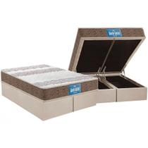 Cama Box Baú Queen: Colchão Espuma D33 Probel / EP Guarda Costas PróIntense Plus Double Face + Base CRC Suede Clean(158x198) Cama Box Baú Queen: Colchão Espuma D33 Probel / EP Guarda Costas PróIntense Plus Double Face + Base CRC Suede Clean(158x198)