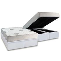 Cama Box Baú Queen + Colchão Ortopédico Inovaflex Comfort Premium Cama Box Baú Queen + Colchão Ortopédico Inovaflex Comfort Premium