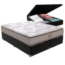 Cama Box Baú Queen e Colchão Four Season Molas V-Prime Cama Box Baú Queen e Colchão Four Season Molas V-Prime