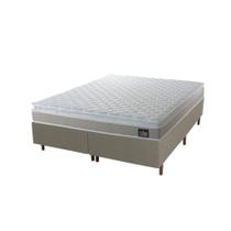 Cama Box Baú Queen Hellen Premium Espuma D33 Pillow Top 158x198x60cm