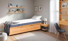 Cama Box Baú Rústica Serenelife Cama Box Baú Rústica Serenelife