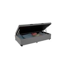 Cama Box Baú Solteirão 96x203 material sintético Cama Box Baú Solteirão 96x203 material sintético