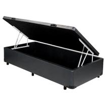 Cama Box Baú Solteirão Bravus 96x203x38cm Várias Cores - V-Prime Cama Box Baú Solteirão Bravus 96x203x38cm Várias Cores - V-Prime