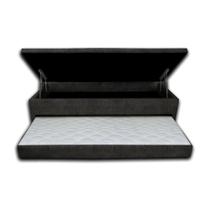 Cama Box Baú Solteirão com Auxiliar Ortopédica 96x203x46cm