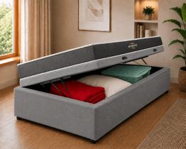 Cama Box Baú Solteirão e Colchão Orthopedic D33 V-tech Cama Box Baú Solteirão e Colchão Orthopedic D33 V-tech