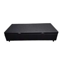 Cama Box Baú Solteirão King Sintético Preto, Imperium do Sono, Com Pistão A Gás, Espaço Extra para Armazenar Cama Box Baú Solteirão King Sintético Preto, Imperium do Sono, Com Pistão A Gás, Espaço Extra para Armazenar