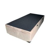 Cama Box Baú Solteirão King Suede Bege, Imperium do Sono, Com Pistão A Gás, Espaço Extra para Armazenar Cama Box Baú Solteirão King Suede Bege, Imperium do Sono, Com Pistão A Gás, Espaço Extra para Armazenar