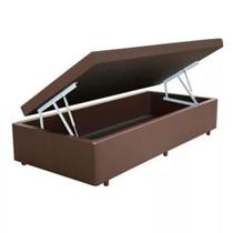 Cama Box Baú Solteiro 78 X 188cm material sintético - Genki Kenko Colchões Cama Box Baú Solteiro 78 X 188cm material sintético - Genki Kenko Colchões