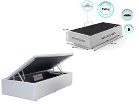 Cama Box Baú Solteiro 88x188 - Reforçada