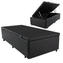 Cama Box Baú Solteiro, Casal, Queen ou King - Diversas Cores