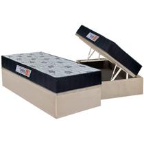 Cama Box Baú Solteiro: Colchão Anatômico Orthoflex Foggia Sogni Unic Face + Base CRC Suede Clean (88x188) Cama Box Baú Solteiro: Colchão Anatômico Orthoflex Foggia Sogni Unic Face + Base CRC Suede Clean (88x188)