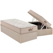 Cama Box Baú Solteiro: Colchão Anatômico Probel AG65 HR Gel Compact Force Extreme Double Face + Base CRC Suede Clean(88x188) Cama Box Baú Solteiro: Colchão Anatômico Probel AG65 HR Gel Compact Force Extreme Double Face + Base CRC Suede Clean(88x188)
