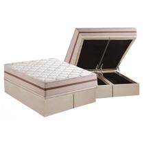 Cama Box Baú Solteiro: Colchão Molas Ensacadas Anjos MasterPocket Classis + Base CRC Suede Clean(88x188) Cama Box Baú Solteiro: Colchão Molas Ensacadas Anjos MasterPocket Classis + Base CRC Suede Clean(88x188)