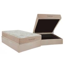 Cama Box Baú Solteiro + Colchão Molas Inovaflex Supreme Cama Box Baú Solteiro + Colchão Molas Inovaflex Supreme