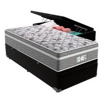 Cama Box Baú Solteiro Com Colchão Evolution Probel Solteiro