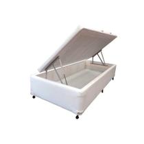 Cama Box Baú Solteiro Courano White New (88x188x35) - Castor Cama Box Baú Solteiro Courano White New (88x188x35) - Castor