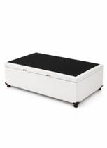 Cama Box Baú Solteiro Flex Belo Camas Síntetico Branco Cama Box Baú Solteiro Flex Belo Camas Síntetico Branco
