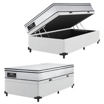 Cama Box Baú Solteiro Gazin Colchão Molas Ensacadas Maximus