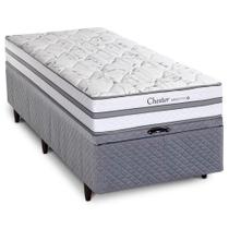 Cama Box Baú Solteiro Herval Chester com Molas Maxspring, 70x88x188 cm Cama Box Baú Solteiro Herval Chester com Molas Maxspring, 70x88x188 cm