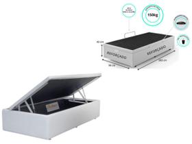 Cama Box Baú Solteiro King 96x203 (AL)