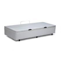 Cama Box Baú Solteiro Mja Móveis Sintético Branca - 39x78x188