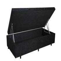 Cama Box baú solteiro reforçada