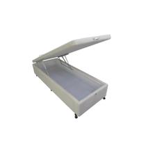 Cama Box Baú Solteiro Vellus (88x188x35) - Castor