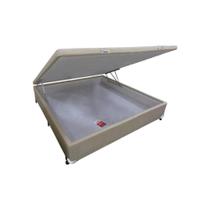 Cama Box Baú Universal Casal Linho Clean (138x188x35) - Castor Cama Box Baú Universal Casal Linho Clean (138x188x35) - Castor
