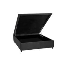 Cama Box Baú Universal CRC material sintético Gray 138x188x35 Cama Box Baú Universal CRC material sintético Gray 138x188x35