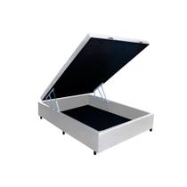 Cama Box Baú Universal CRC material sintético White Casal 138x188 Cama Box Baú Universal CRC material sintético White Casal 138x188