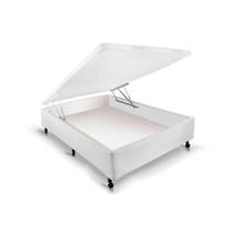 Cama Box Baú Universal Viúva Courano White New (128x188x35) - Castor Cama Box Baú Universal Viúva Courano White New (128x188x35) - Castor