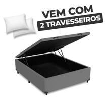 Cama Box Baú Viúva 128x188x41cm Varias Cores - Nova Box