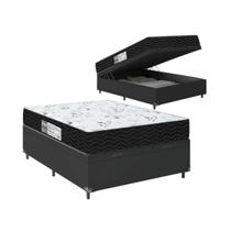 Cama Box Baú Viúva + Colchão D33 One Face - 61x128x188cm - Várias Cores Cama Box Baú Viúva + Colchão D33 One Face - 61x128x188cm - Várias Cores