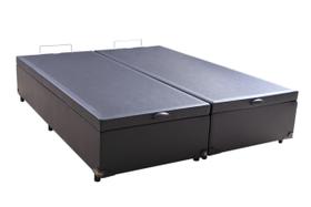 Cama Box Baú Viúva + Colchão de Mola Ensacada Individual viúva 22x188x128