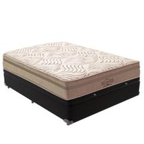 Cama Box Baú Viúvo e Colchão Los Angeles Molas V-Store