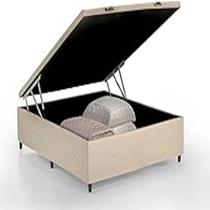 Cama Box Bau Viuvo Suede(1.28X1.88)