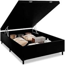 Cama Box Bau Viuvo Suede(1.28X1.88)