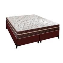 Cama Box Berlim Marrom Queen Probel com Molas Superlastic