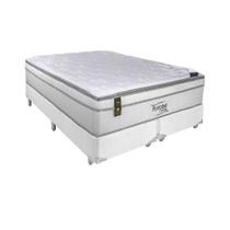 Cama Box Bipartido Casal + Colchão Portobel Ecstas Molas Ensacadas 70x138x188 Cama Box Bipartido Casal + Colchão Portobel Ecstas Molas Ensacadas 70x138x188