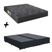 Cama Box Bipartido Casal + Colchão Portobel Verona D28 60x138x188 Cama Box Bipartido Casal + Colchão Portobel Verona D28 60x138x188