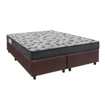 Cama Box Bipartido Casal e Colchão Iso100 D33 Ortobom