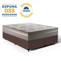 Cama Box Bipartido King com Colchão de Espuma D33 Millenium One Face 193 cm Cama Box Bipartido King com Colchão de Espuma D33 Millenium One Face 193 cm