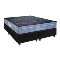 Cama Box Blindado Casal + Colchão Molas Ensacadas Petrus Paropas