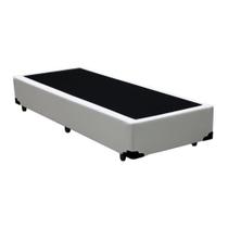 Cama Box Blindado Solteirão NK Camas Sintético Branco 40x96x203