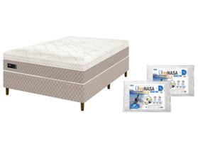 Cama Box (Box + Colchão) Casal Umaflex de Molas Cama Box (Box + Colchão) Casal Umaflex de Molas