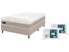 Cama Box (Box + Colchão) Casal Umaflex de Molas
