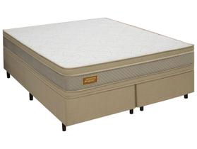 Cama Box (Box + Colchão) King Gazin Bipartida