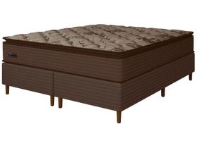 Cama Box (Box + Colchão) Queen Umaflex Bipartida